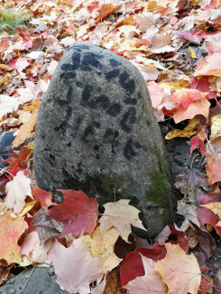 Inscribed Rock: Jesus Stood Here